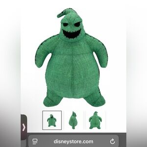 Disney Green Oogie Boogie Stuffed Animal